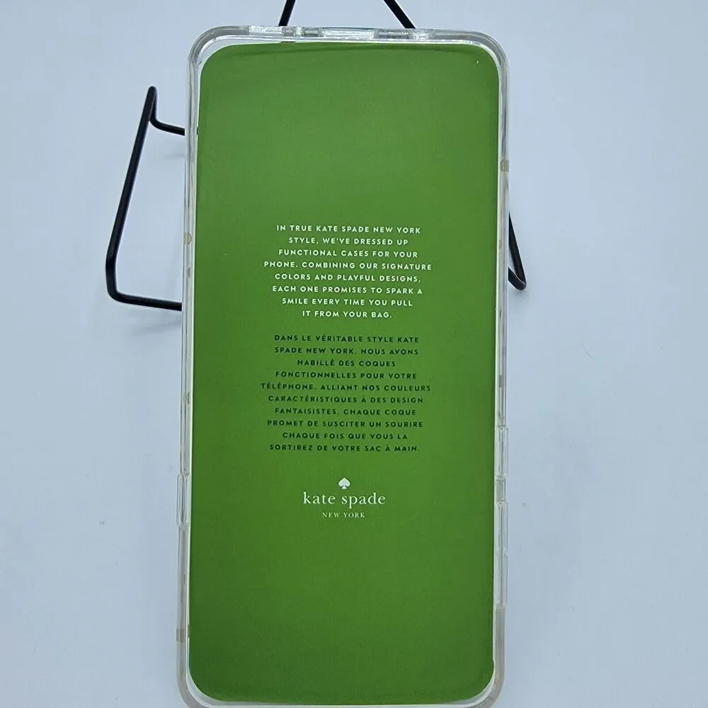 Kate Spade Protective Hardshell Case, for Galaxy  s9+, Dots Samsung Cellphone
